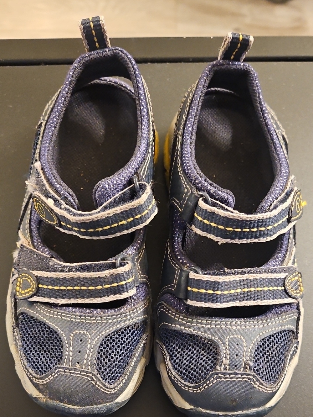 Stride Rite Kids Navy Blue Athletic Sandals - Casual Comfort